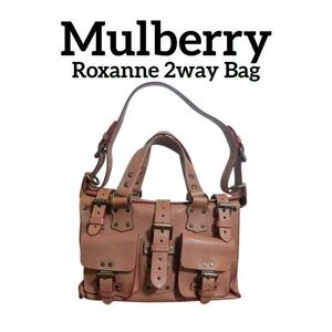Mulberry Roxanne Tan Leather Bag